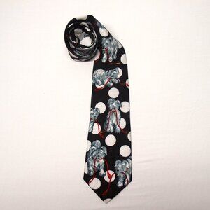 Dog Lovers Tie Shaggy Dog with Leash Time to take me for a walk Tie Fratelli